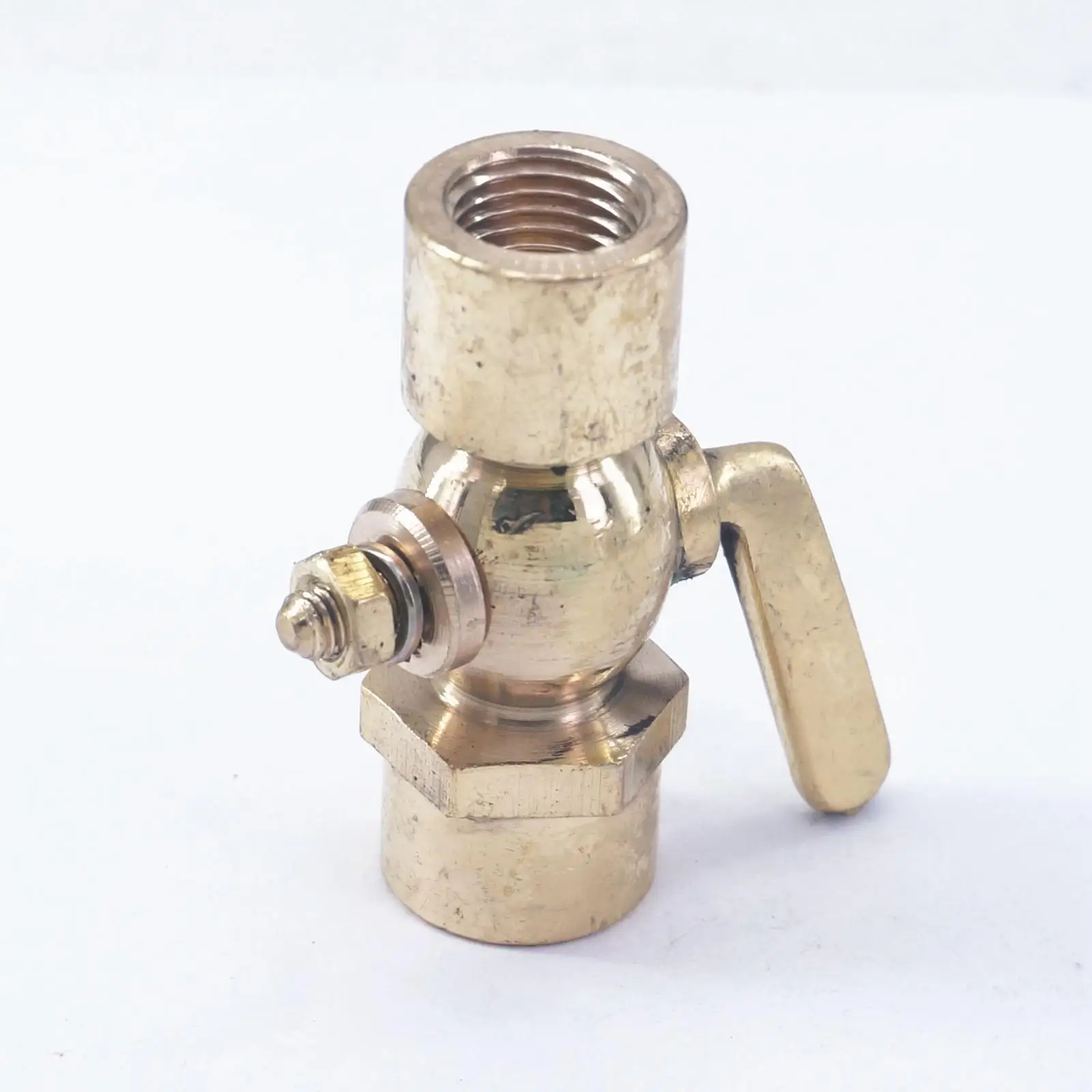 Латунный сливной клапан petcock запорный 1/4 &quotBSP Female до 1/4&quot BSP thread для топлива газа