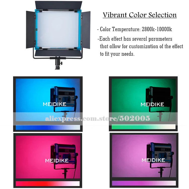 Светодиодный светильник Yidoblo 3 комплекта светодиодный RGB мягкий цветной для