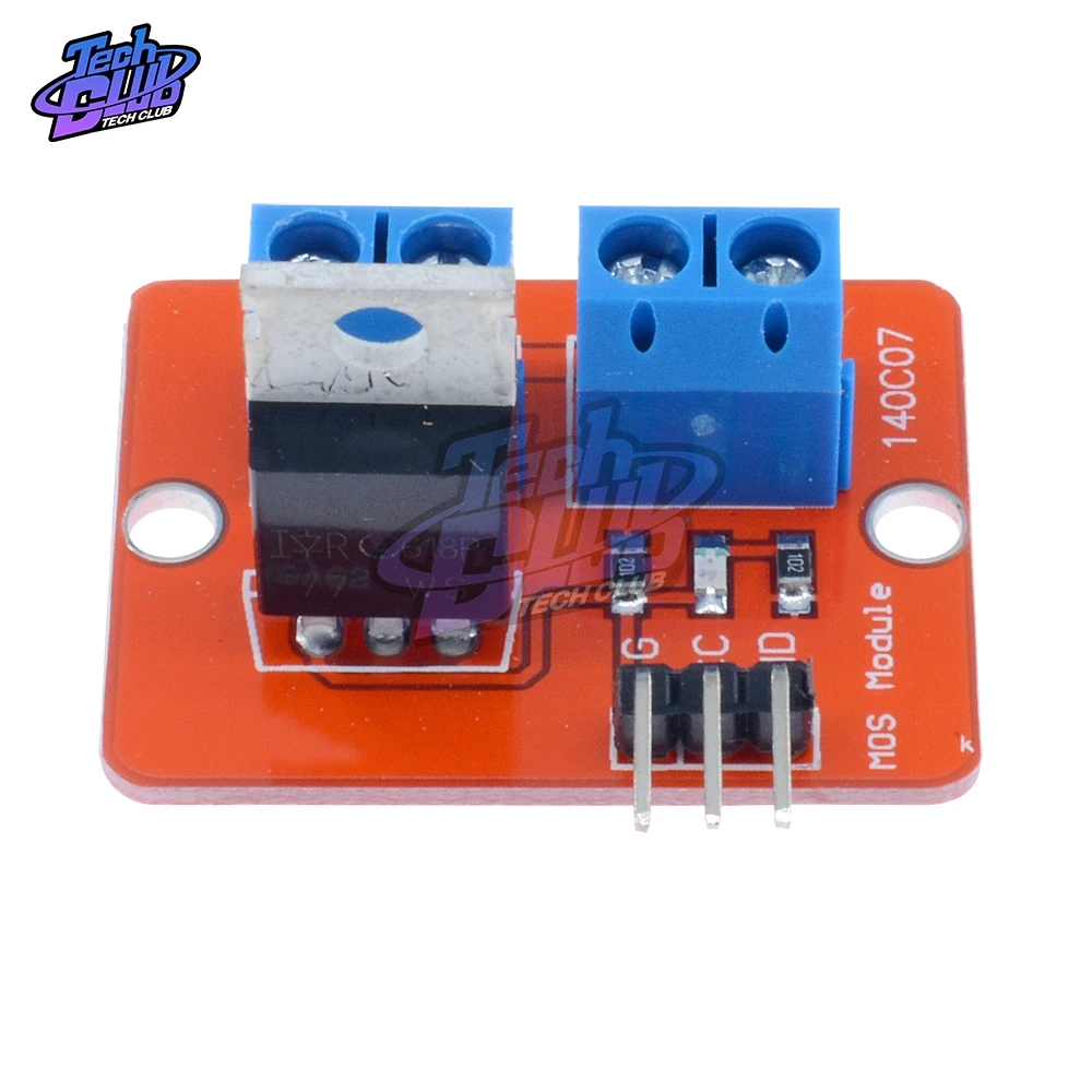 1 шт. умная электроника 0-24 в топ Mosfet Кнопка IRF520 драйвер MOS модуль для MCU ARM Raspberry Pi