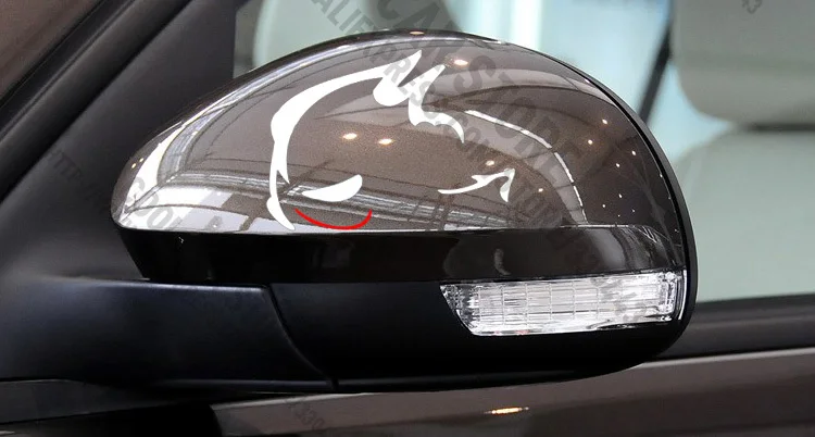 1 пара злой Кролик GTI MTM Зеркало заднего вида Наклейка для автомобиля Стайлинг VW