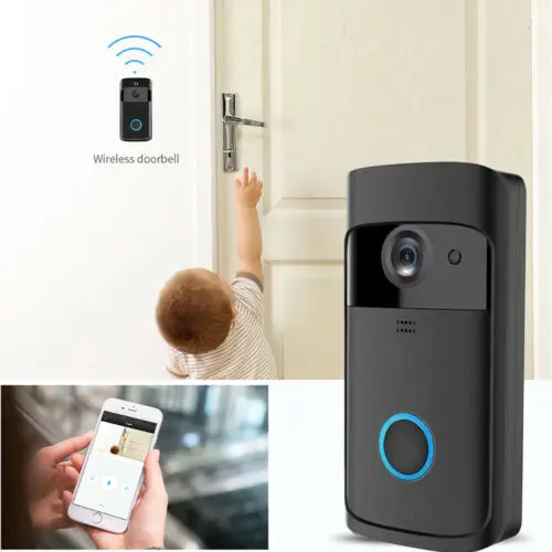 Беспроводной умный дверной звонок камера WiFi удаленный видео домашний охранный