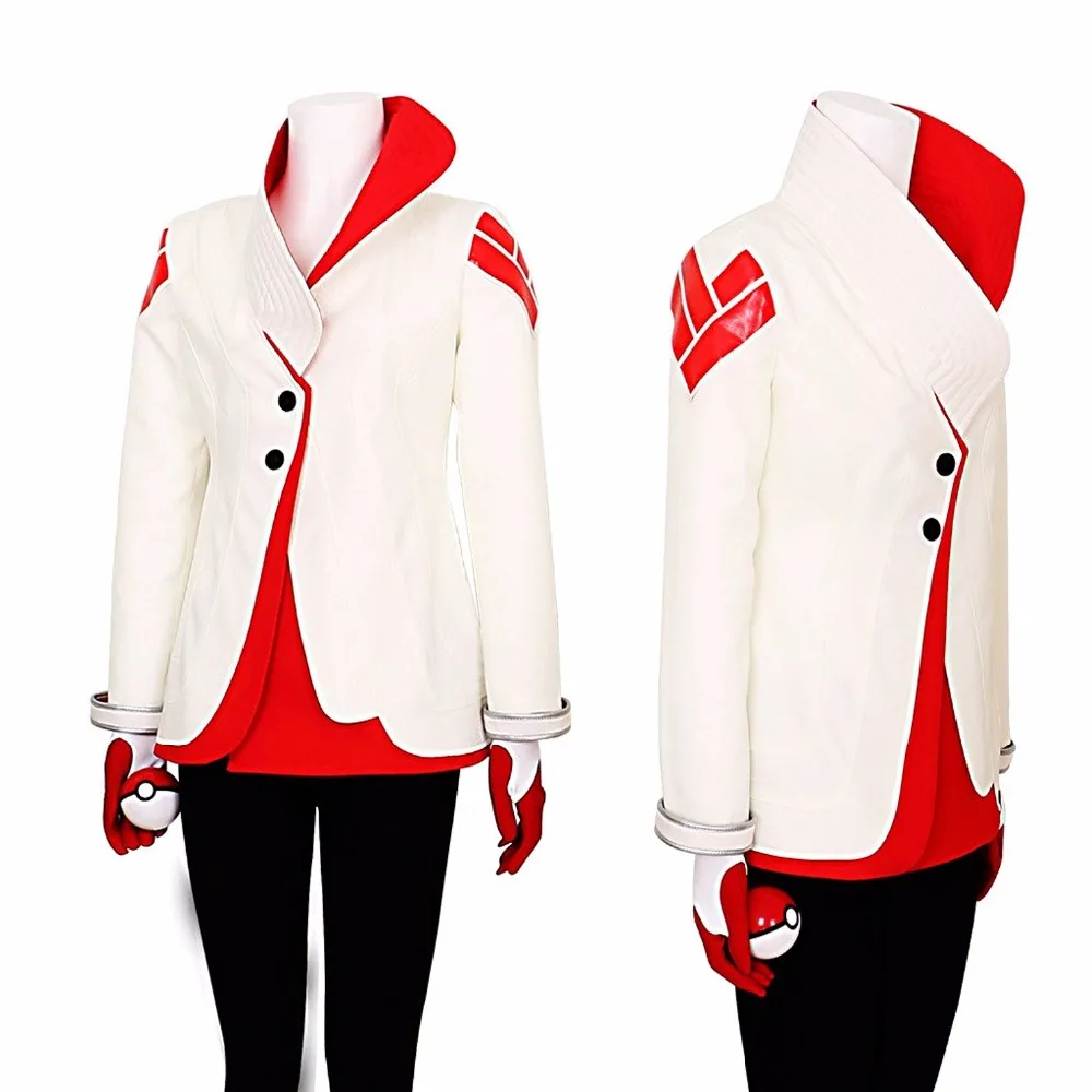 Tailor Made Pokemon Go Candela Cosplay Costume for Team Valor Team Leader image 2