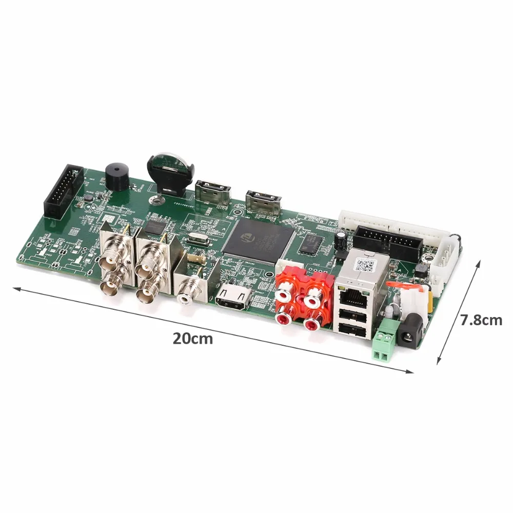 4CH 5M-N DVR Hybird NVR плата AHD/CVI/TVI/CVBS/IP 5 в 1 камера видеорегистратор чипсет поддержка 5MP AHD камера
