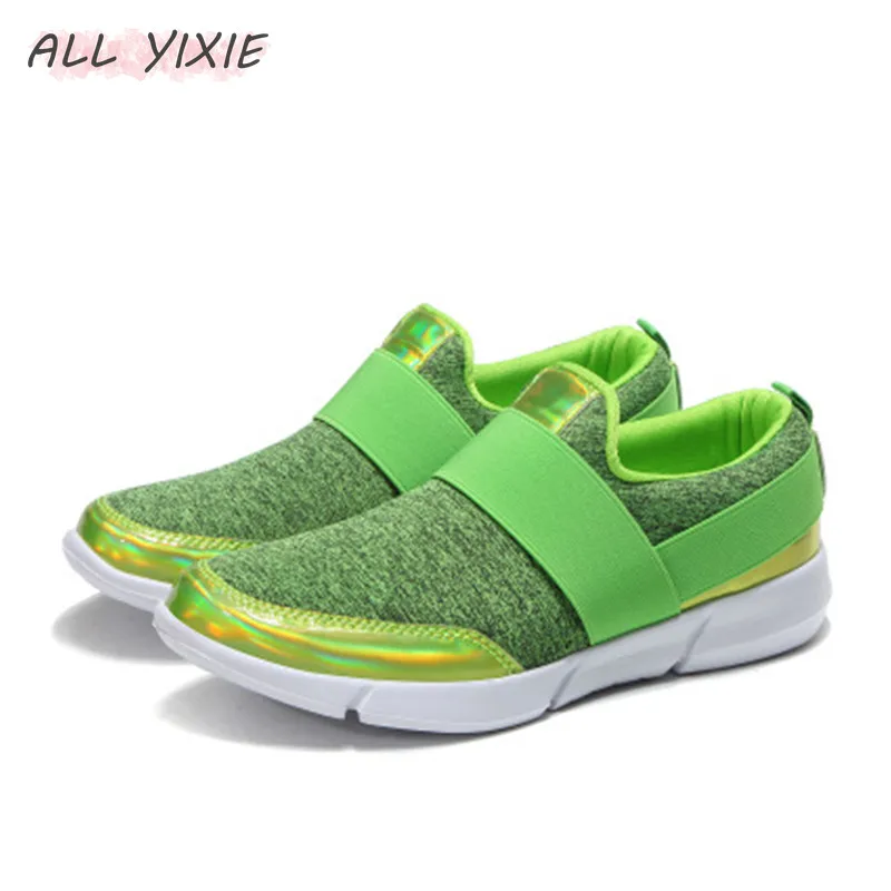 Все YIXIE 2019 Модные дышащие женские кроссовки с вулканизированной подошвой мягкая