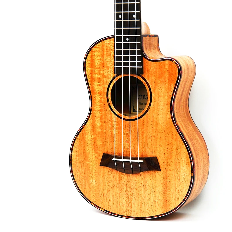 23 дюймов Гавайские гитары укулеле красное дерево 4 струны Ukelele Hawai гитары музыкальный инструмент электрогитара с звукоснимателем эквалайзером guitalele