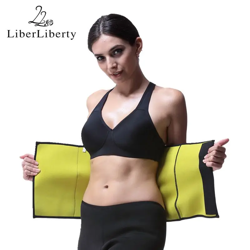 Неопреновый пояс для похудения пота Корректирующее белье женщин Fajas Modeladoras De Cintura