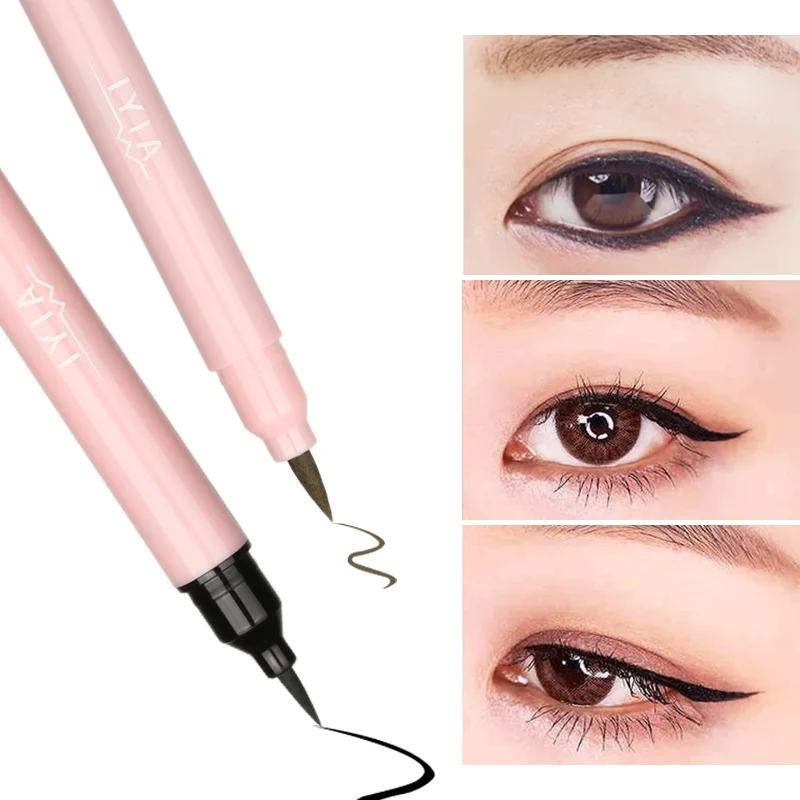 1 шт. водостойкая двухсторонняя жидкая подводка для глаз| |