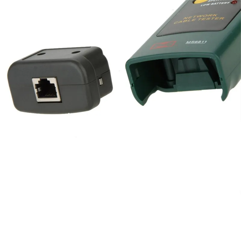 Ручной сетевой Кабельный тестер Mastech MS6811 линейный трекер UTP и STP измеритель