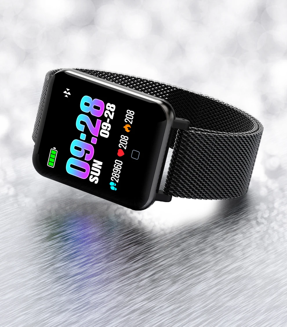 Спортивные Смарт-часы M19 с пульсометром кислородом фитнес-трекером для xiaomi m3 band