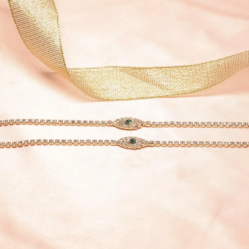 2 шт./компл. женские Сандалеты с перепонкой на лодыжке Простые Модные глаза