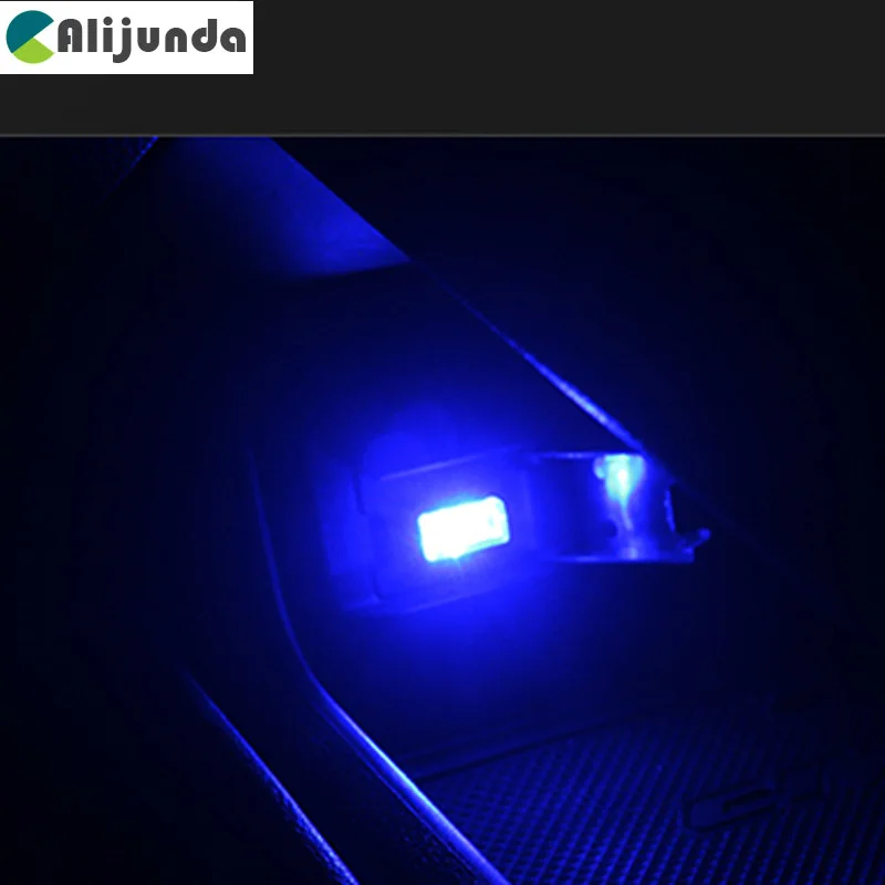Автомобильный светодиодный атмосферный декоративный светильник с USB аварийное