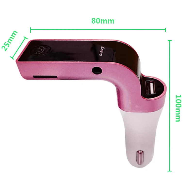 Многофункциональный 4-в-1 АВТОМОБИЛЬНЫЙ Комплект Bluetooth Радио TF Mp3-плеер USB Зарядное