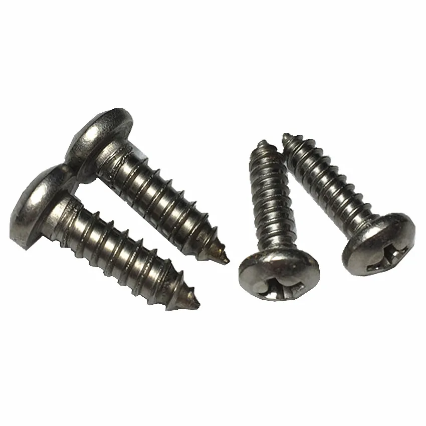 Титановый болт саморезы M3 M4 M5 M6 x6/10/15/20 Pan Cross Head класс 2 титановый винт Ti Fastene GB845 10