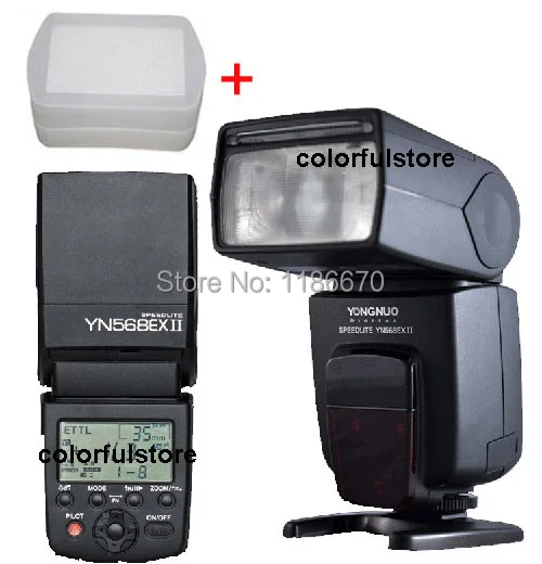 YN 568EX II YN568EXII YN568EX YN568 568 EX Беспроводная Вспышка TTL Master 1/8000s Speedlite для Canon SLR DSLR +