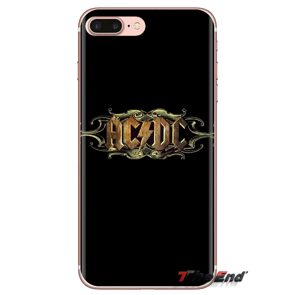AC DC Heavy Metal Music Band Soft Transparent Shell Covers For Xiaomi Redmi 4A S2 Note 3 3S 4 4X 5 Plus 6 7 6A Pro Pocophone F1 |