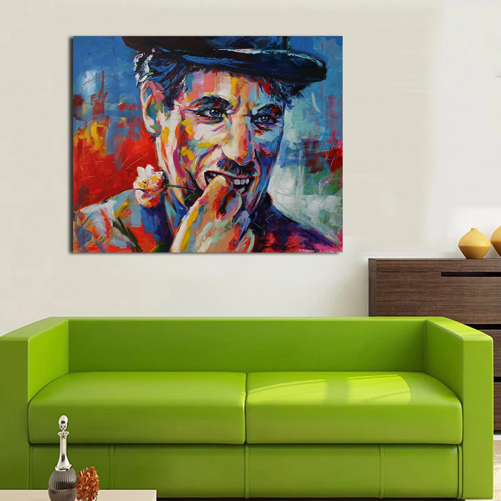 Настенные картины JQHYART для современной гостиной картина смеется в действии без