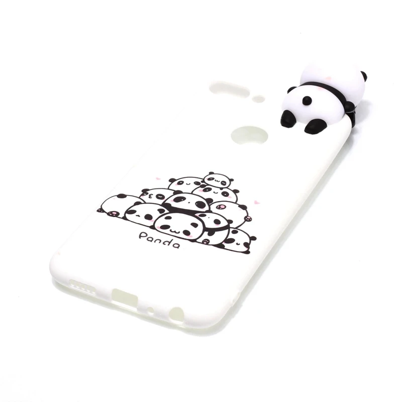Чехол для Huawei P Smart Case 3D мультяшная игрушка Сова панда Единорог Кошка мягкий