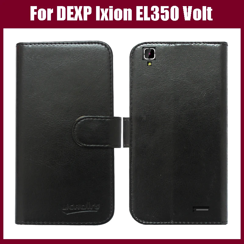 

New Arrival 6 Colors High Quality Flip Leather Exclusive Protective Cover Case For DEXP Ixion EL350 Volt Case