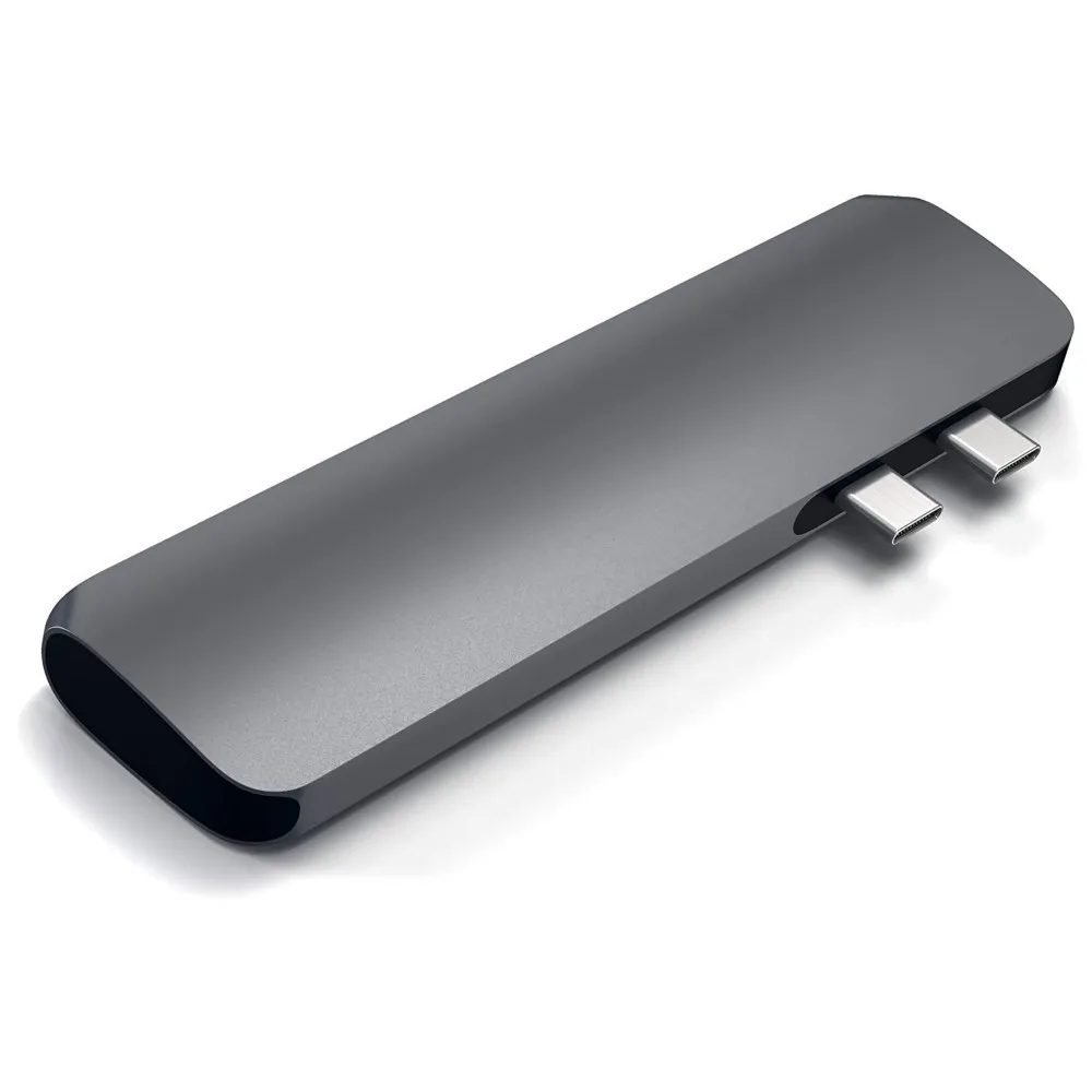 USB C концентратор type адаптер HDMI 4 K Thunderbolt 3 сплиттер док станция с 0 TF считыватель SD