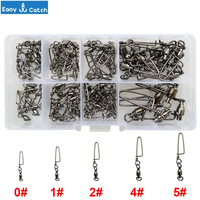 Easy Catch 75 шт. шариковый подшипник для рыбалки вертлюг с подшипником Вертлюги