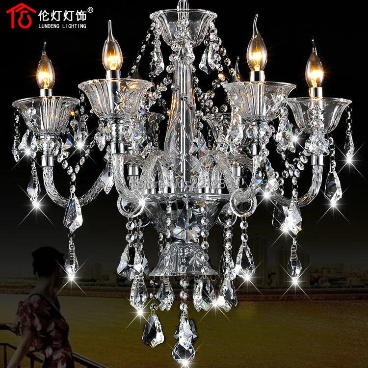 new Modern Crystal Chandelier Home Lighting Decoration Chandeliers Living Room Indoor Lamp luxury crystal chandelier | Лампы и