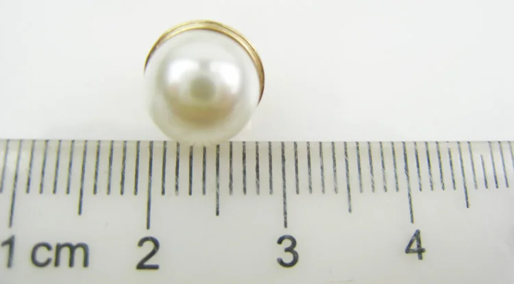 Жемчужная пуговица 8 мм 110/пришивание с 2 отверстиями/швейные аксессуары для