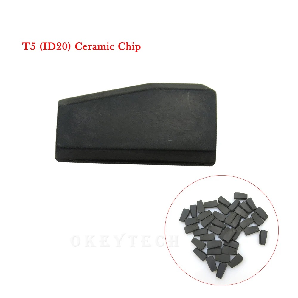 OkeyTech 10 шт./лот Новый идентификатор T5 20 der чип чистый Карбон Cloneable для