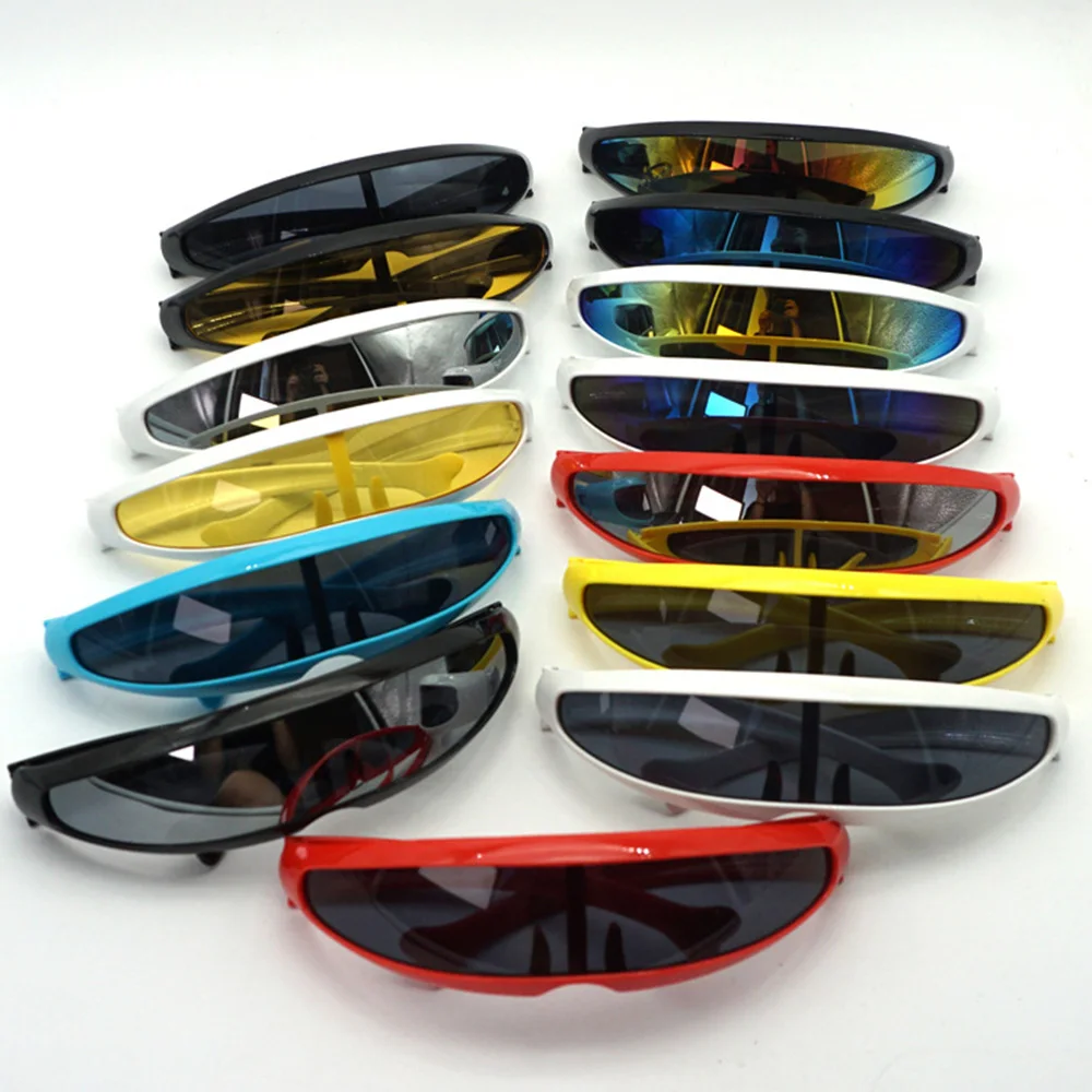 

50psc/lot Funny X-Men Laser Glasses Christmas Party Mask Music Festival Hip Hop Glasses Party Supplies Decoration