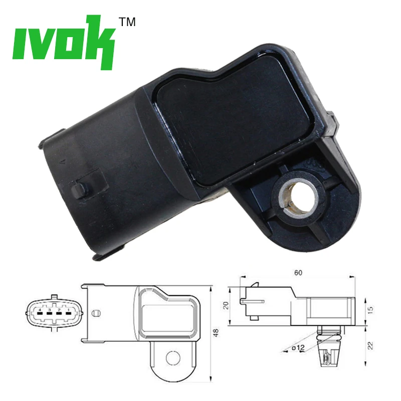 Абсолютный Впускной датчик давления для Ford Mazda BT-50 BT50 2,5 MRZ-CD 3,0 CDVi 0281002680 0 281 002 680