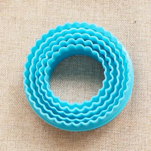 5 штук пластиковых форм для печенья и торта, форма для вырезания цветка сливы, форма для вырезания печенья, форма D784