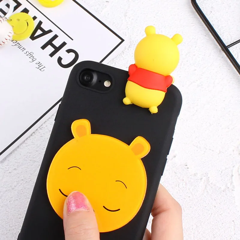 3D Cute Mickey Minnie Case For Samsung Galaxy J5 2016 J510 J5108 SM-J510H Bear Duck Soft TPU Cover |