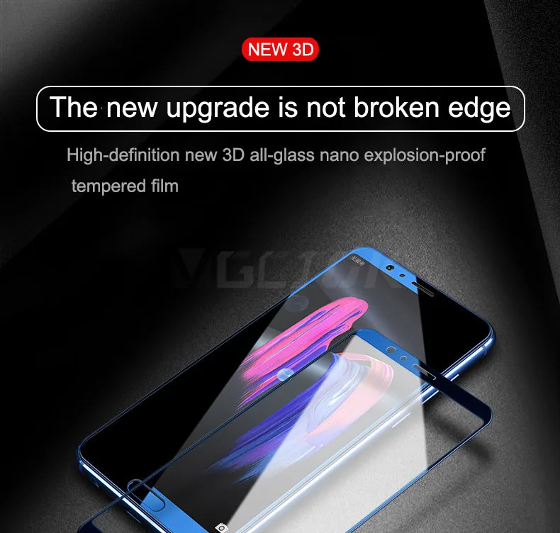 VGCJOK 9H Защита от царапин Закаленное стекло для huawei Honor 9 Lite V10 V9 Защита экрана для huawei P10 Lite Plus защитное стекло
