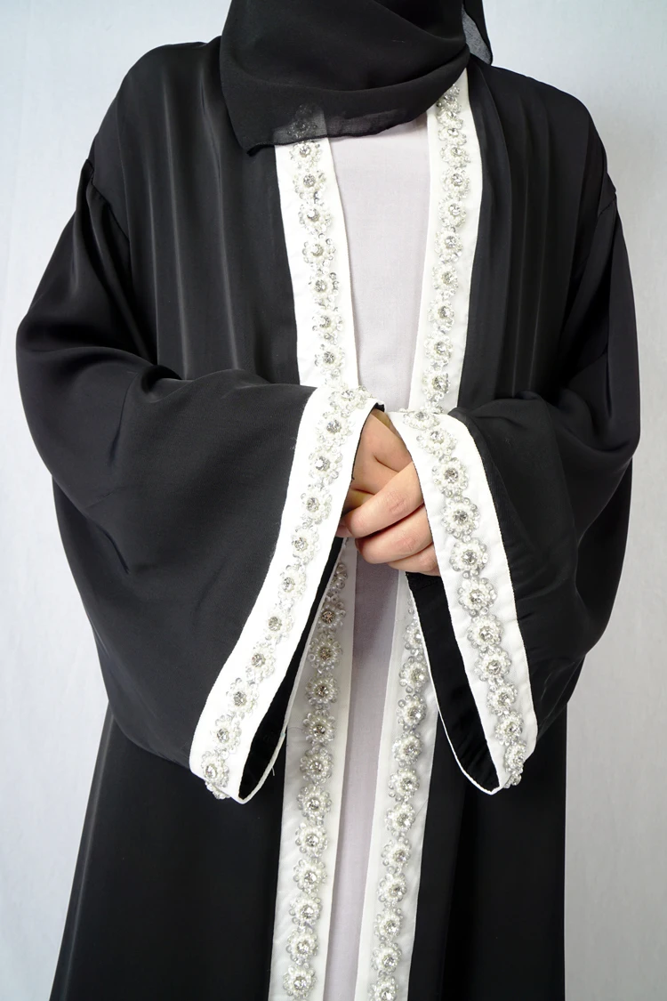 Модное мусульманское платье Abaya в Дубае мусульманская одежда для женщин Jilbab Djellaba