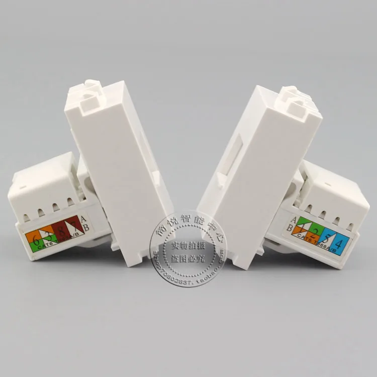 5 шт./лот 128 Тип RJ45 Cat6 гигабитный сетевой информационный модуль Разъем Ethernet