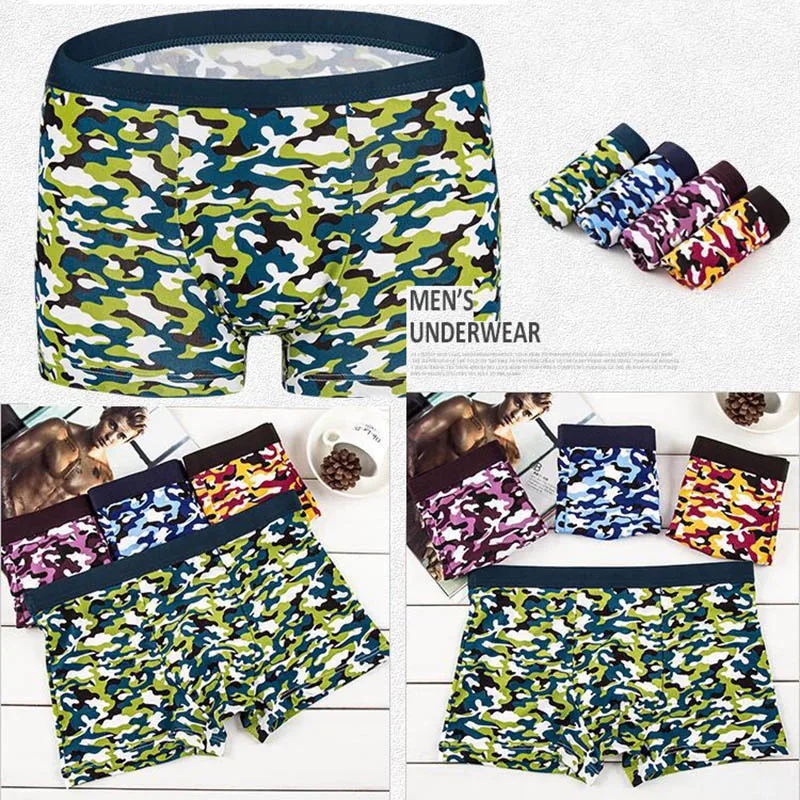 4 шт./комплект мужские трусы боксеры с принтом|brand underpants|underpants brandboxer underwear men |