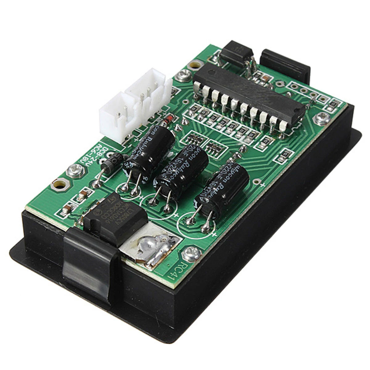 Светодиодный 4 цифровой тахометр RPM измеритель скорости красный + NPN зал датчик