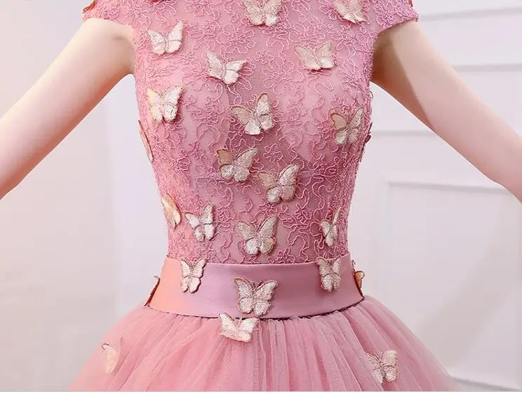pink ruffled butterfly princess medieval dress Renaissance Gown queen costume Victoria/Marie Antoinette/Colonial Belle Ball |