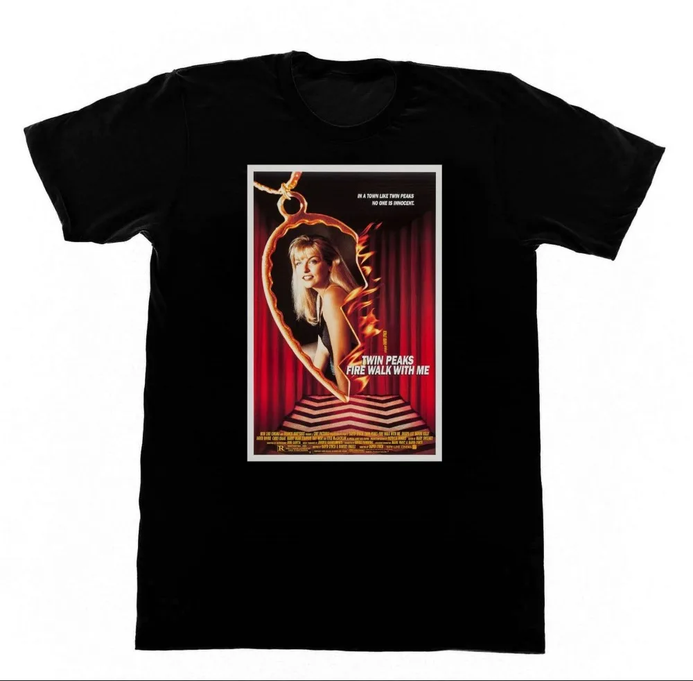 Фото Футболка Twin Peaks Fire Walk With Me 202 футболка David Lynch Eraserheadshort новый стиль футболка|Мужские