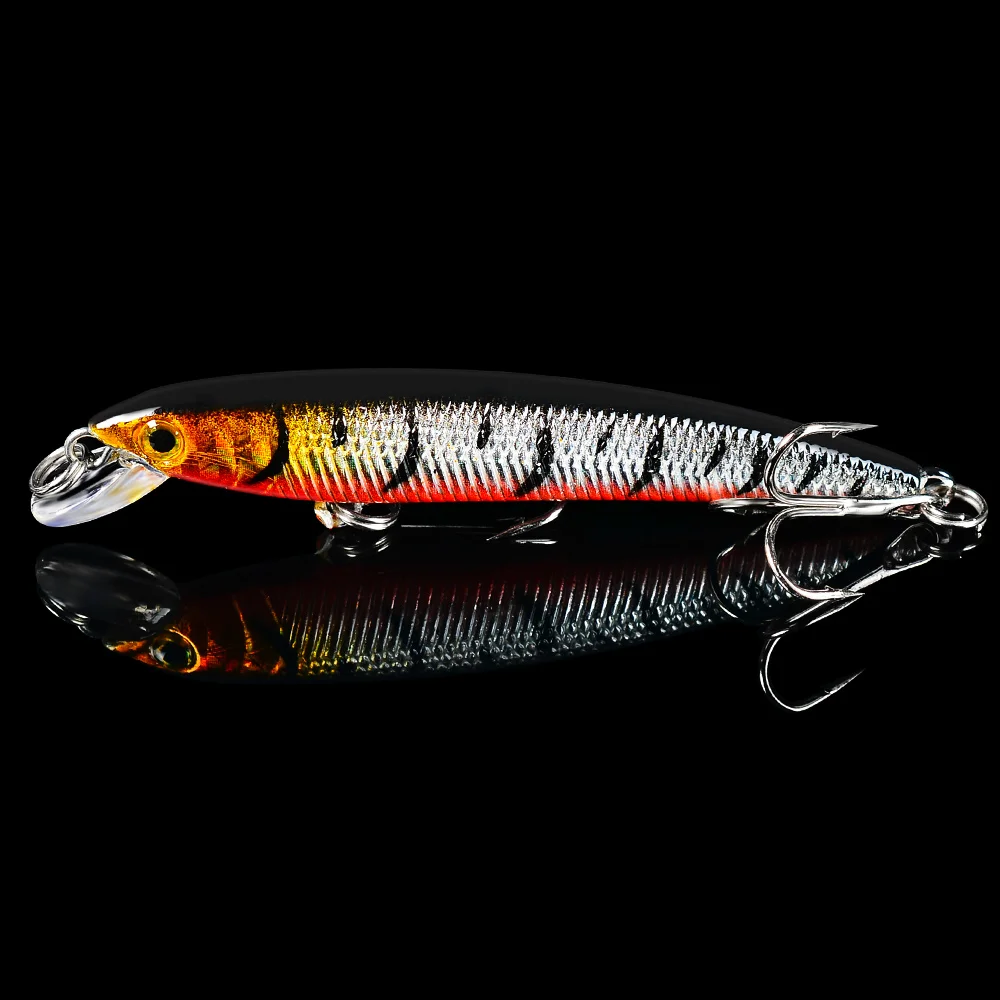 A Minnow COMDABA, 1 шт., приманка для плавающей рыбы, 7,5 см, 5,6 г, искусственная жесткая приманка, воблер, японская мини-приманка для рыбалки - Цвет: A