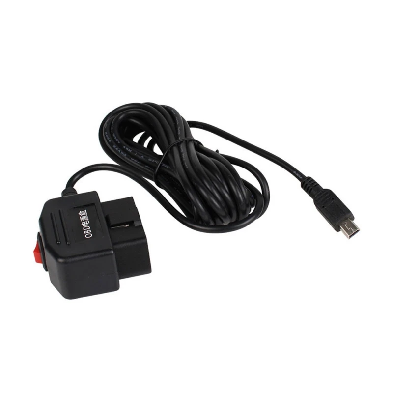 OBD вождения Регистраторы понижающий линии от 12 В до 5 пост 2.5A линия USB Мощность
