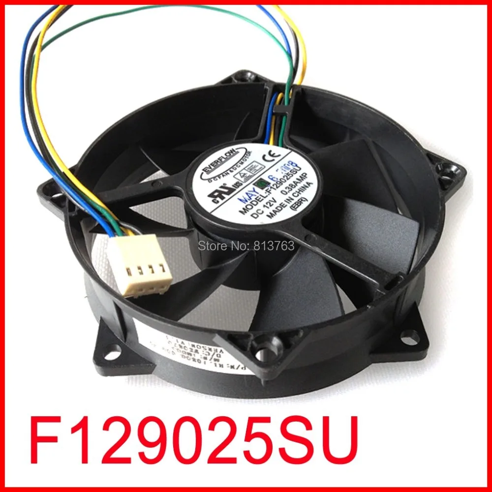 Круглый Вентилятор для процессора F129025SU 90x90x25 мм ШИМ 12 В 0.38A 4 pin вентилятор