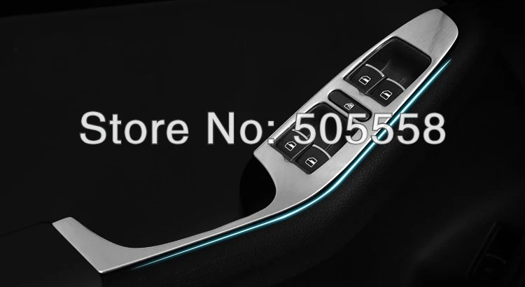 Двери окна переключатель панель отделка наклейка крышка из нержавеющей стали