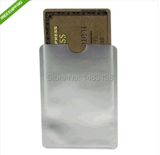 100 шт. RFID защита для кредитных карт|protector sleeve|protector rfidprotector card |