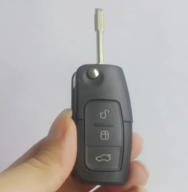Сменный Чехол-книжка для ключа с логотипом FORD C S MAX Focus Galaxy Kuga Mondeo 3 кнопки |