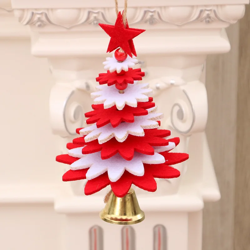 Christmas Decorations for Home Jingle Bells Tree Bell Ornaments Bauble Supplies Kids Gift New Years E | Дом и сад