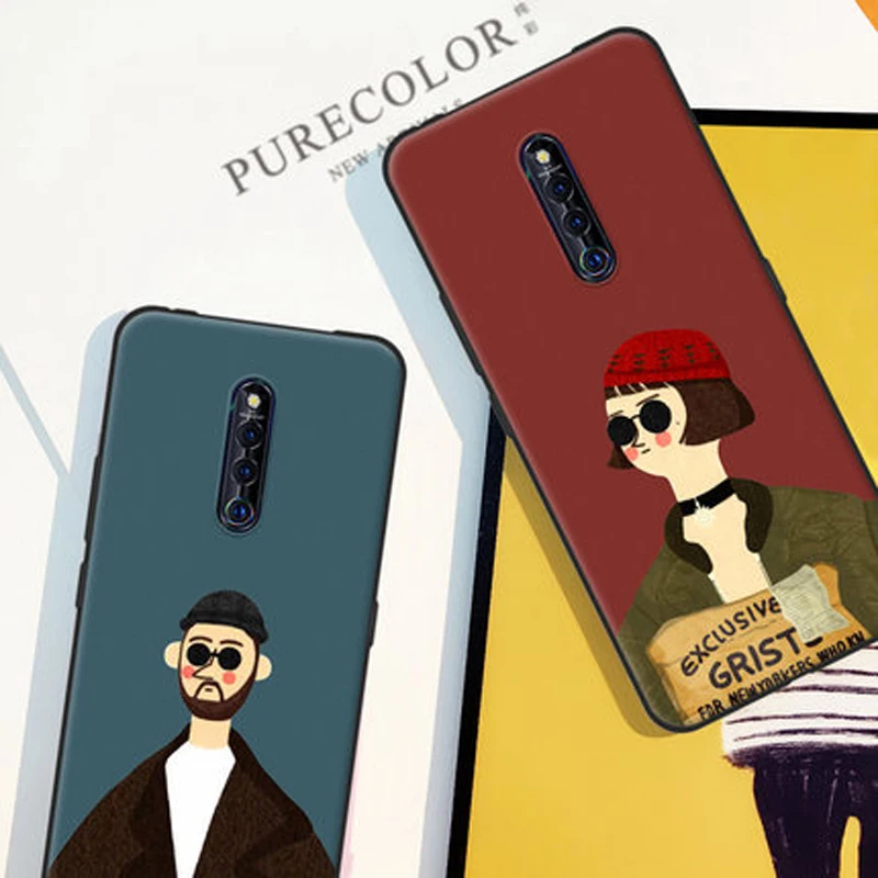ДЛЯ vivo X27 Pro Чехол X27Pro 6 7 &quotзадняя крышка с рисунком Leon killer Мягкий силиконовый