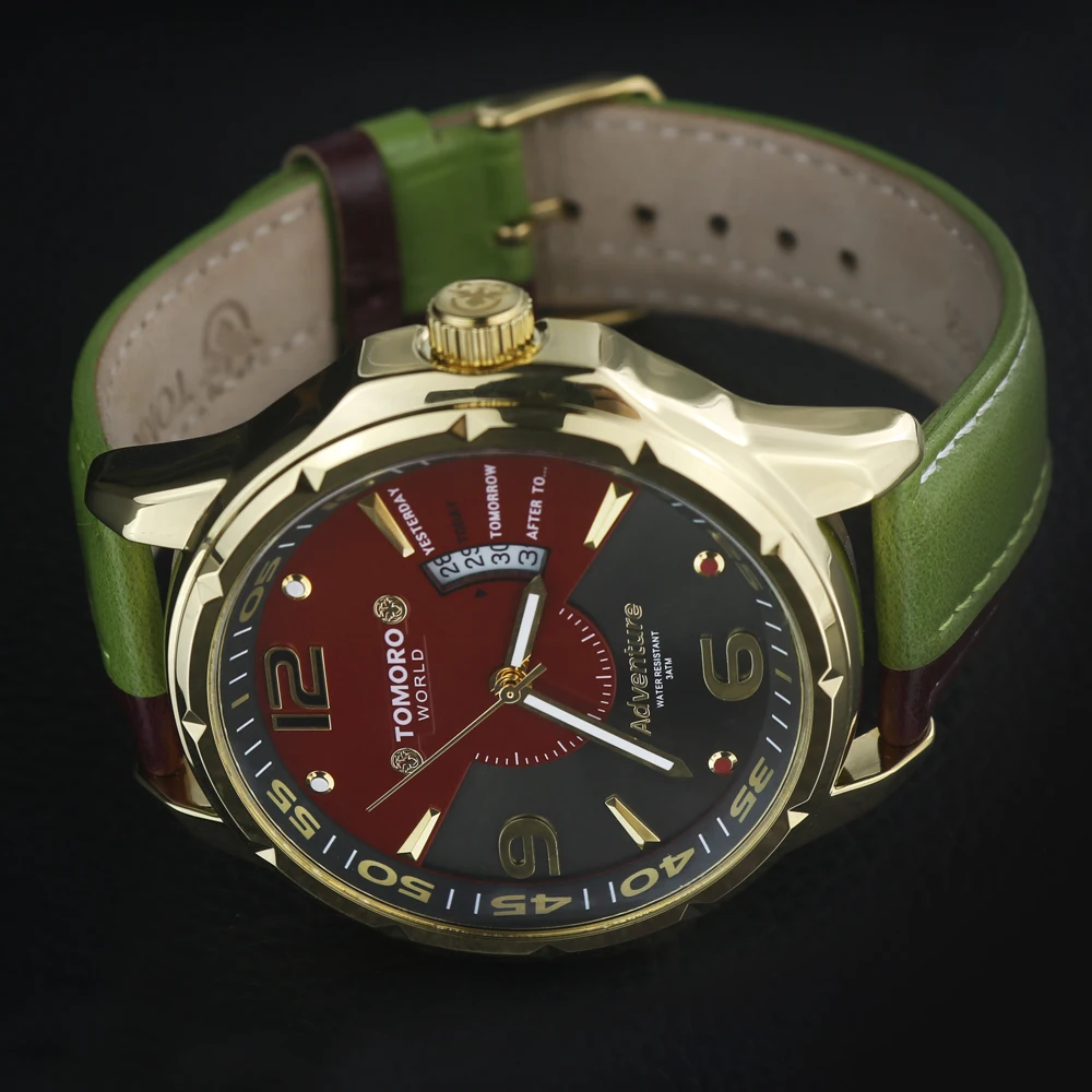 Брендовые роскошные мужские оригинальные дизайнерские часы модные для отдыха