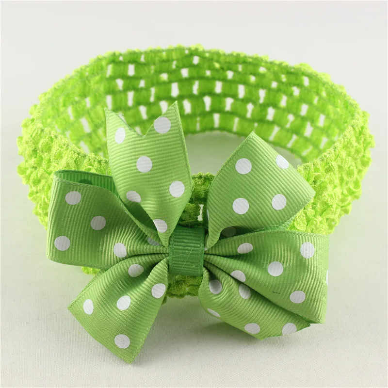 2 шт./партия детские вязаные эластичные резинки головная повязка для