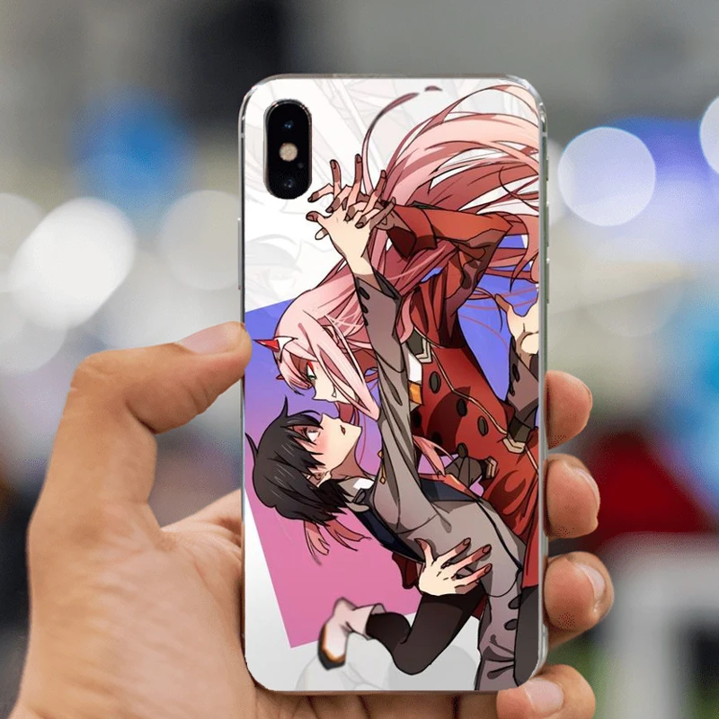 Хит Дарлинг в FranXX чехол для iPhone XS XSMAX 8 8Plus 7 7Plus 6 6S Plus SE последнее популярное