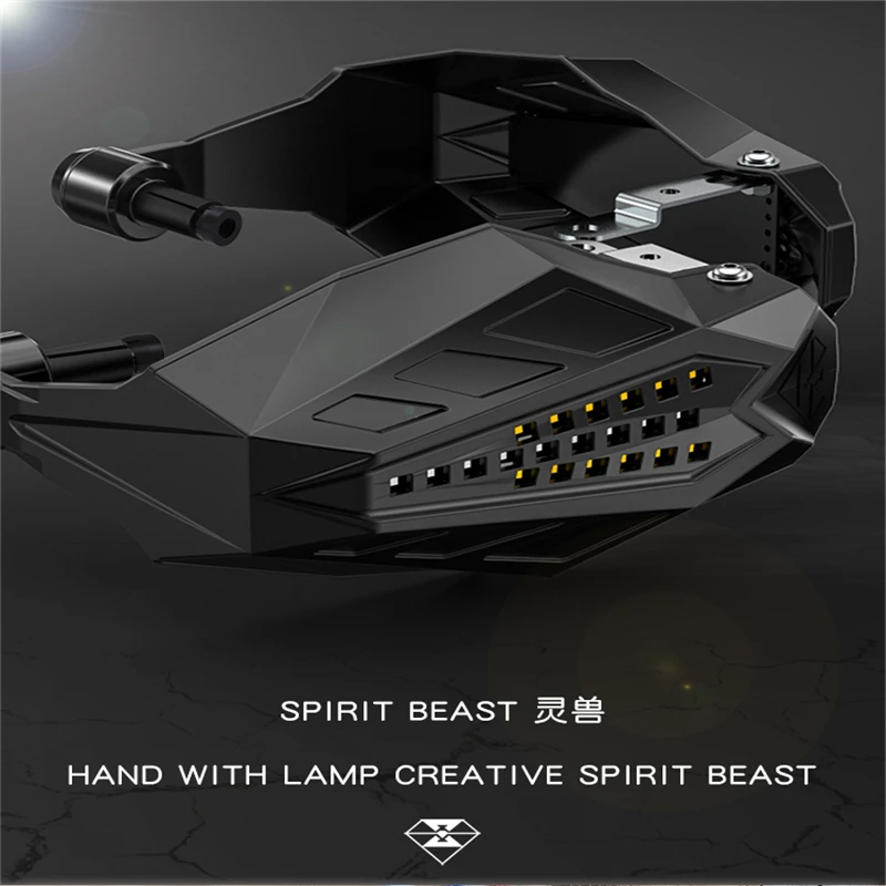Защитная перегородка для мотоцикла SPIRIT BEAST со светодиодсветильник универсальная